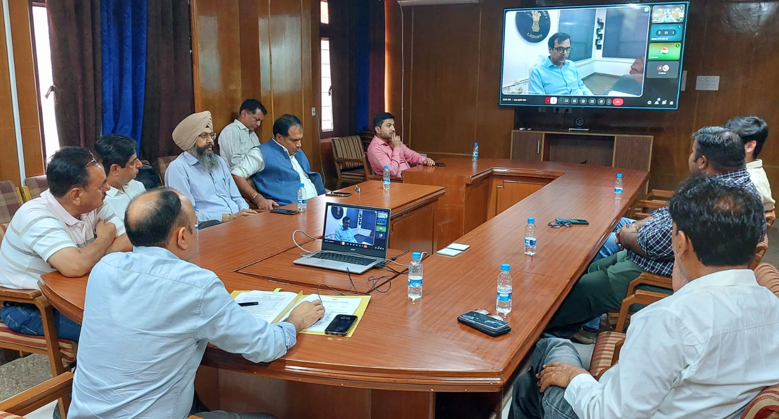 District Export Promotion Committee meeting held in Una, discussion on increasing export capacity.